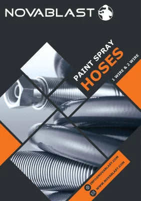 Brochure Cover Paint Spray Hoses